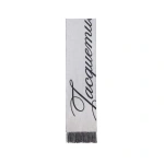 Jacquemus The Atelier Scarf in Grey | Scarves | Coveti