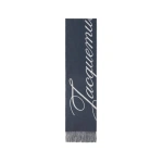 Jacquemus The Atelier Scarf in Navy | Scarves | Coveti
