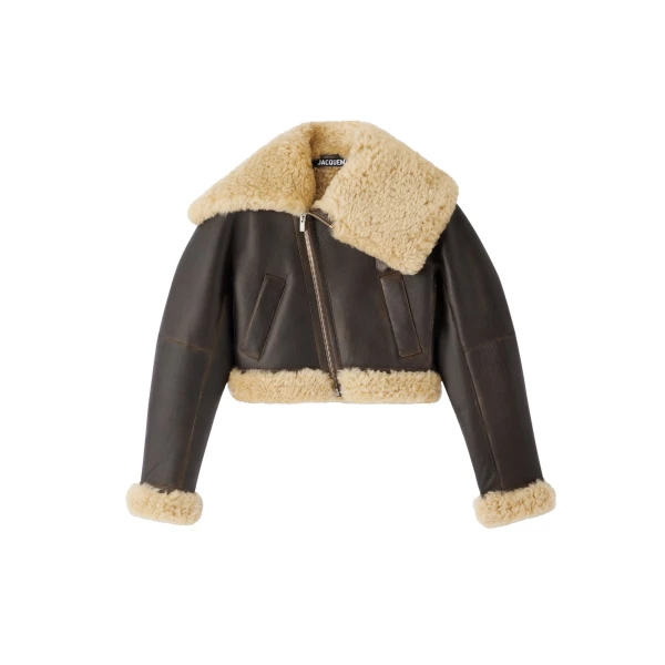 The Aviatore Jacket in Dark Brown