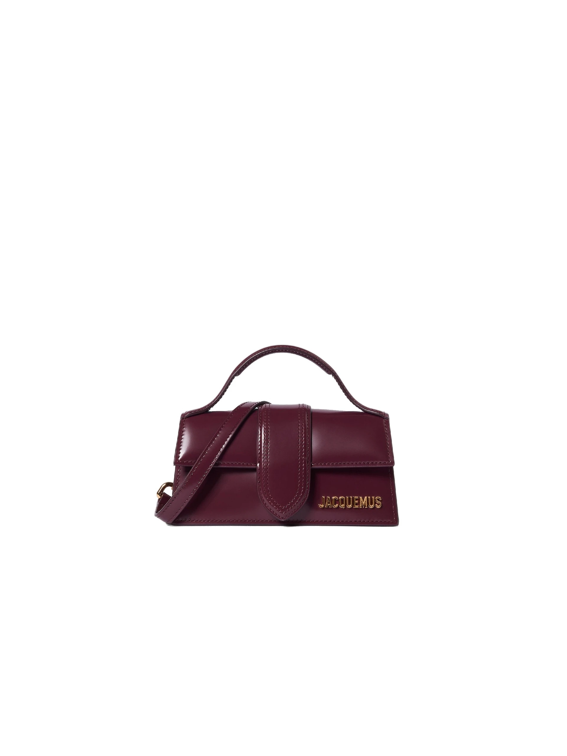 Jacquemus-The-Bambino-Bag-in-Burgundy-coveti-white Jacquemus Bambino Bag