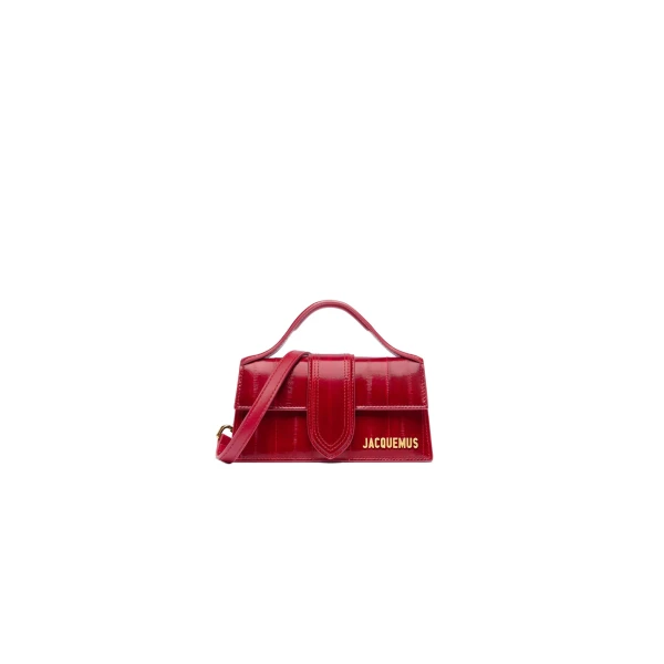 The Bambino Bag in Dark Red