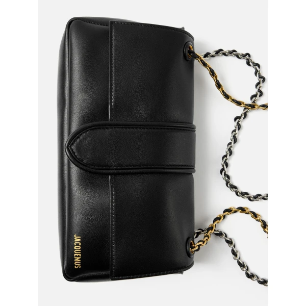 lamb leather shoulder bag