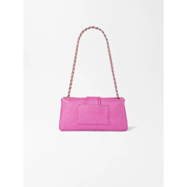 pink shoulder bag