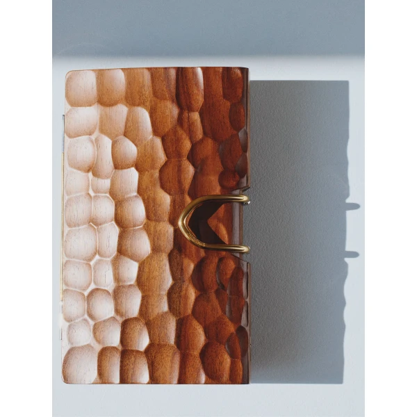 brown Jacquemus clutch