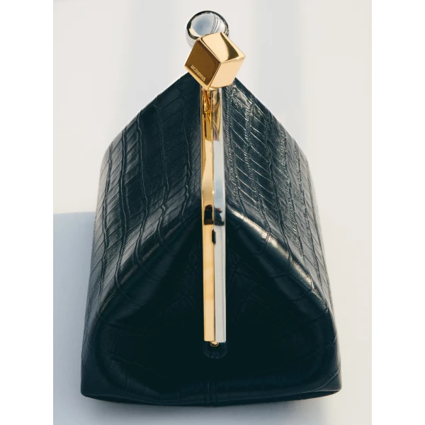 dark navy Jacquemus shoulder bag