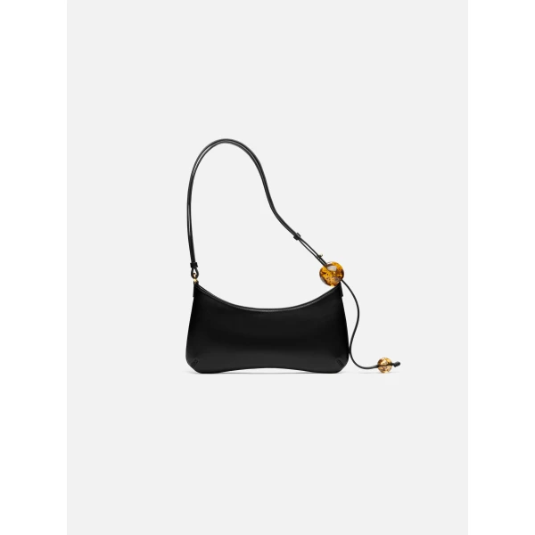 black Jacquemus shoulder bag