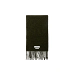 Jacquemus The Carro Scarf in Khaki | Scarves | Coveti