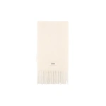 Jacquemus The Carro Scarf in Off-White | Scarves | Coveti