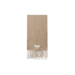 Jacquemus The Carro Scarf in Taupe | Scarves | Coveti