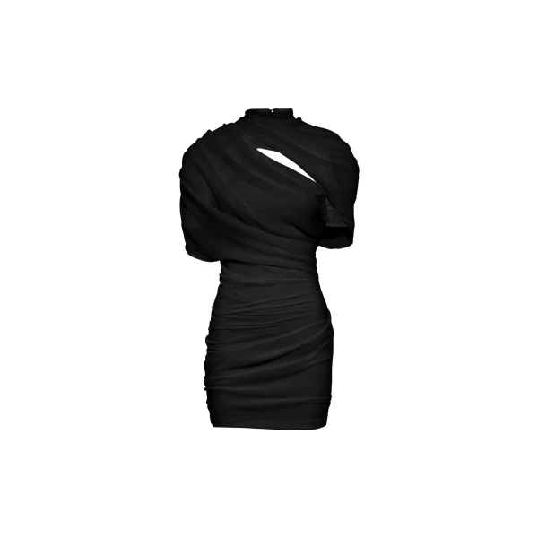 The Castagna Dress in Black