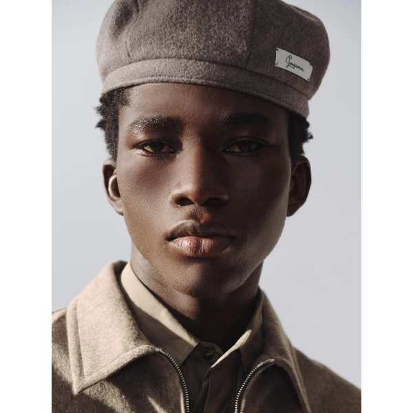 Jacquemus The Cavallo Beret in Brown | Hats | Coveti