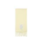 Jacquemus The Cavallo Scarf in Pale Yellow | Scarves | Coveti
