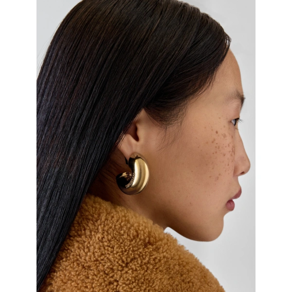 Jacquemus The Ciro Earrings in Gold | Earrings | Coveti