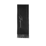 Jacquemus The Citta Scarf in Black | Scarves | Coveti