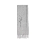 Jacquemus The Citta Scarf in Dark Grey | Scarves | Coveti