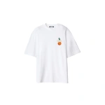 Jacquemus The Clementine T-Shirt in Clementine Patch White | T-shirts | Coveti