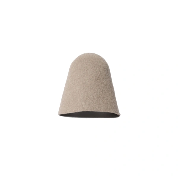 The Cloche Hat in Beige