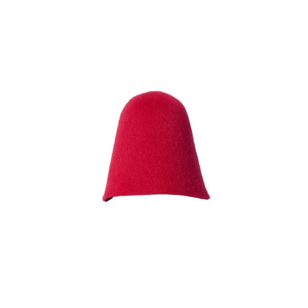 The Cloche Hat in Red