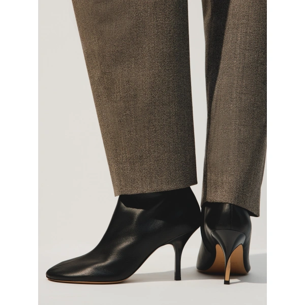 Jacquemus The Collant Ankle Boots in Black | Ankle Boots | Coveti