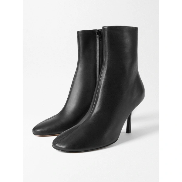 Jacquemus The Collant Ankle Boots in Black | Ankle Boots | Coveti