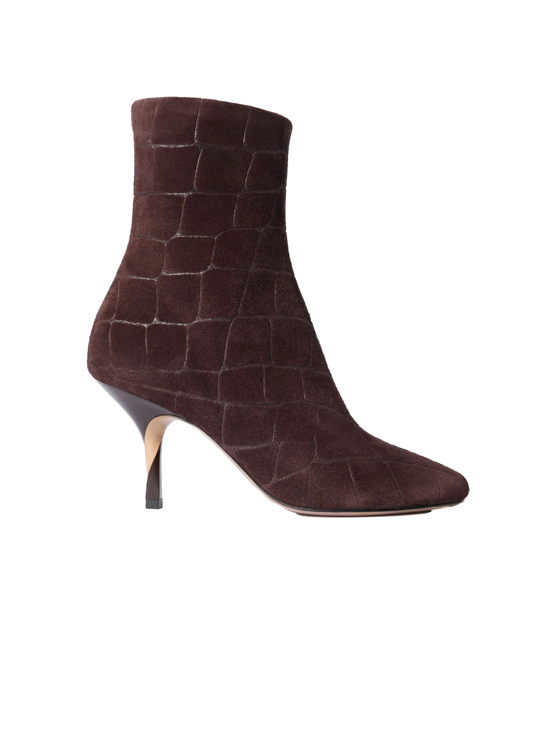 Jacquemus The Collant Ankle Boots in Medium Brown Jacquemus The Collant Ankle Boots in Medium Brown | Ankle Boots | Coveti