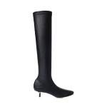 Jacquemus The Collant Boots in Black | Knee-High Boots | Coveti
