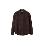 Jacquemus Croco Leather Shirt top