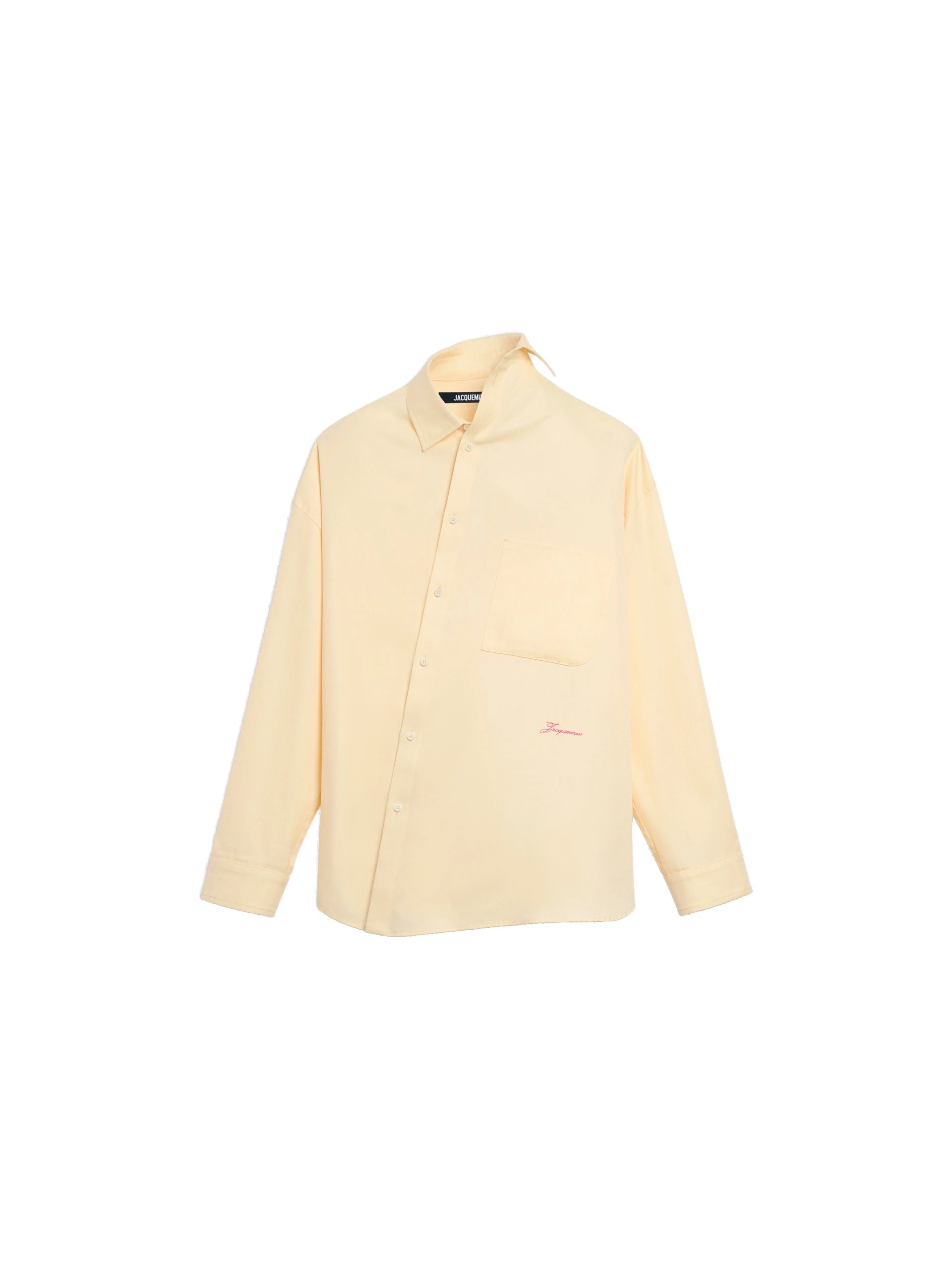 Jacquemus-The-Cuadro-Shirt-in-Light-Yellow-coveti-white Jacquemus Cuadro Shirt top