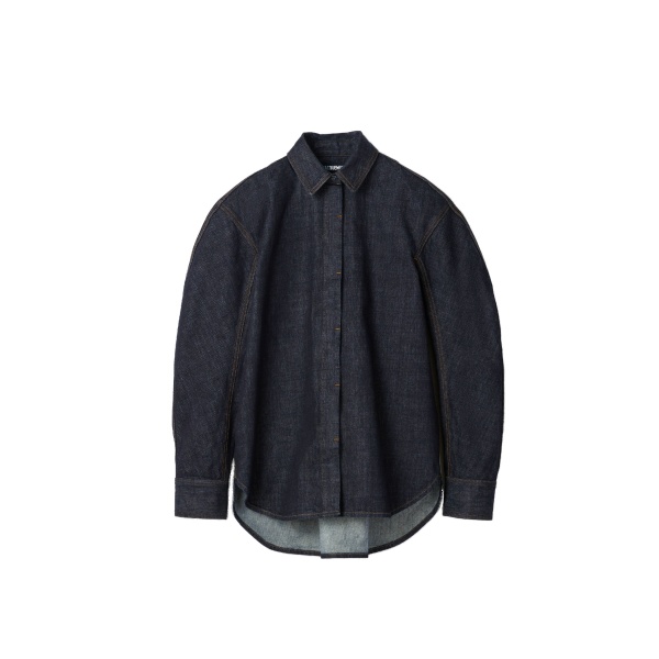 Jacquemus De-Nimes Citta Denim Shirt top