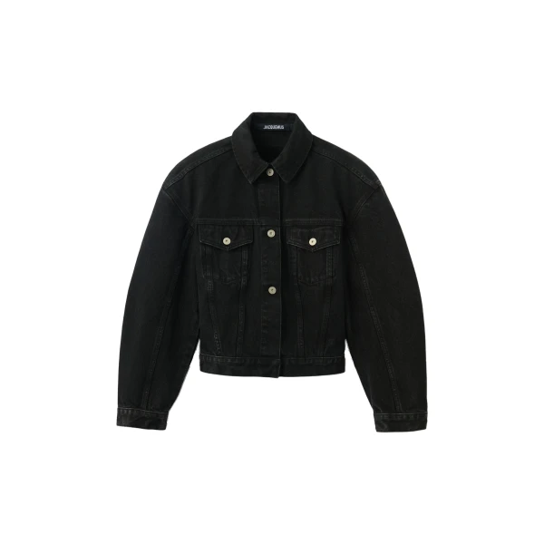 The Denim De-Nimes Jacket in Black