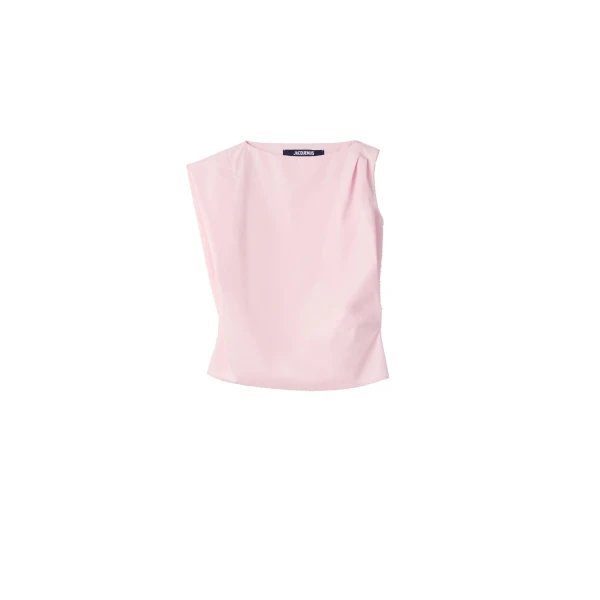 The Drap Top in Light Pink
