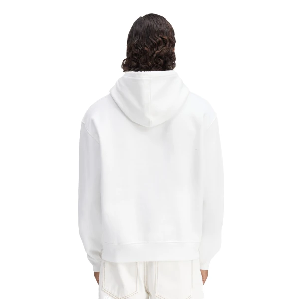The Embroidered Sweatshirt in White