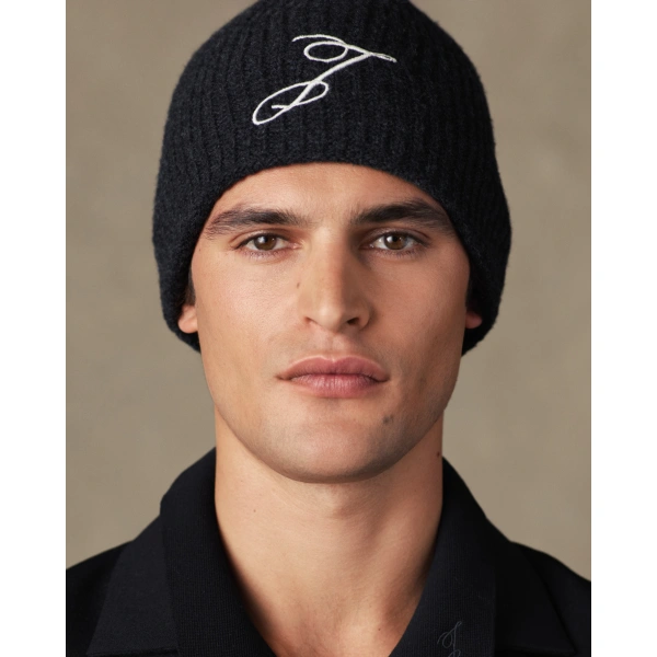 Jacquemus The Espiral Beanie in Dark Grey | Beanies | Coveti