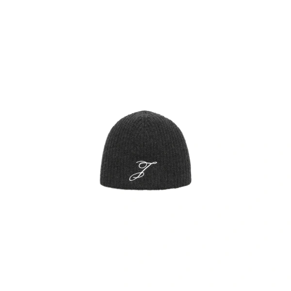 The Espiral Beanie in Dark Grey