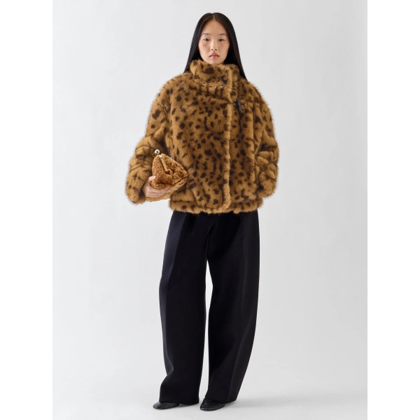 Jacquemus The Fernando Jacket in Animal Brown | Jackets | Coveti