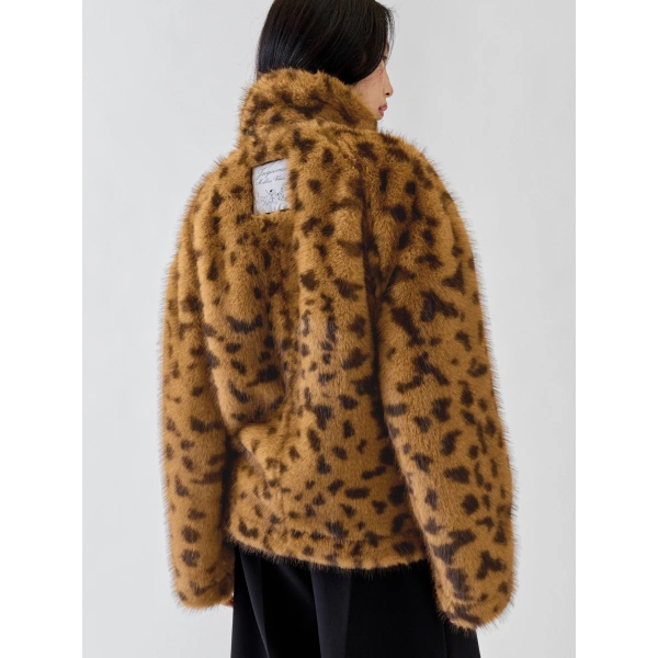 Jacquemus The Fernando Jacket in Animal Brown | Jackets | Coveti