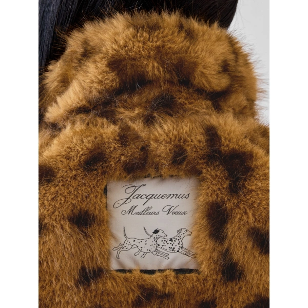 Jacquemus The Fernando Jacket in Animal Brown | Jackets | Coveti