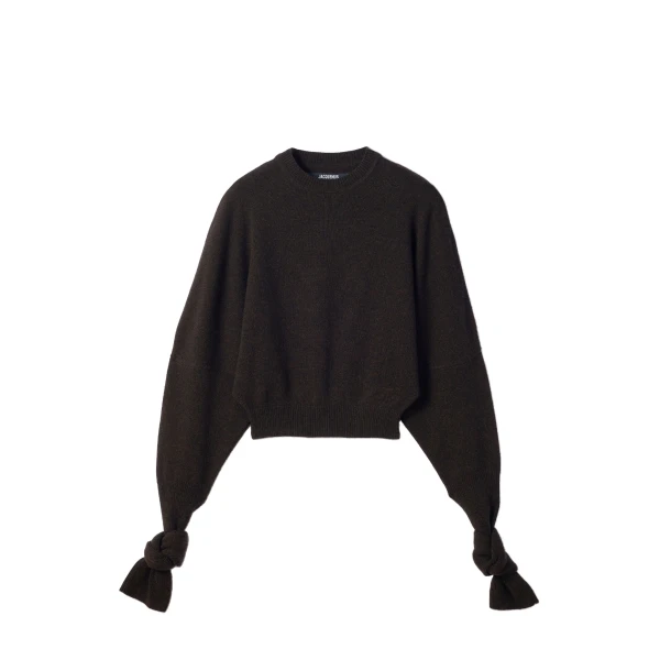 The Fiocco Sweater in Dark Brown