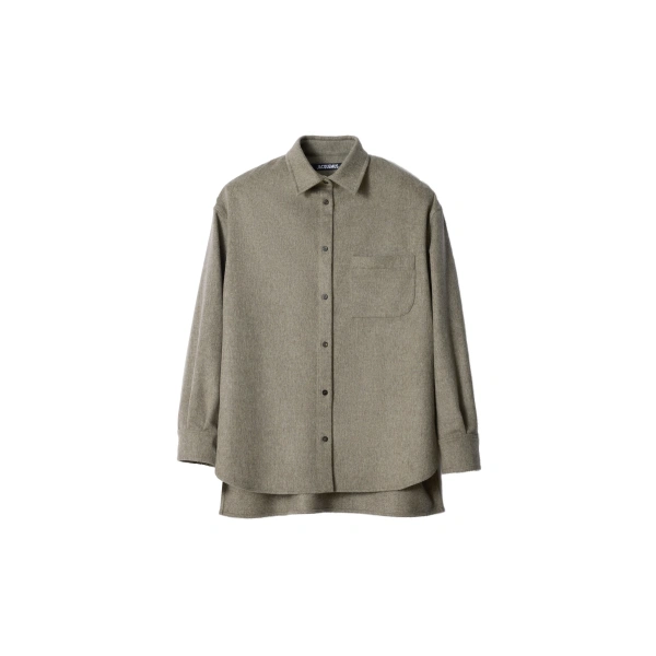 The Flanelle Shirt in Beige