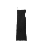 Jacquemus The Giraffe Bustier Dress in Black | Dresses | Coveti