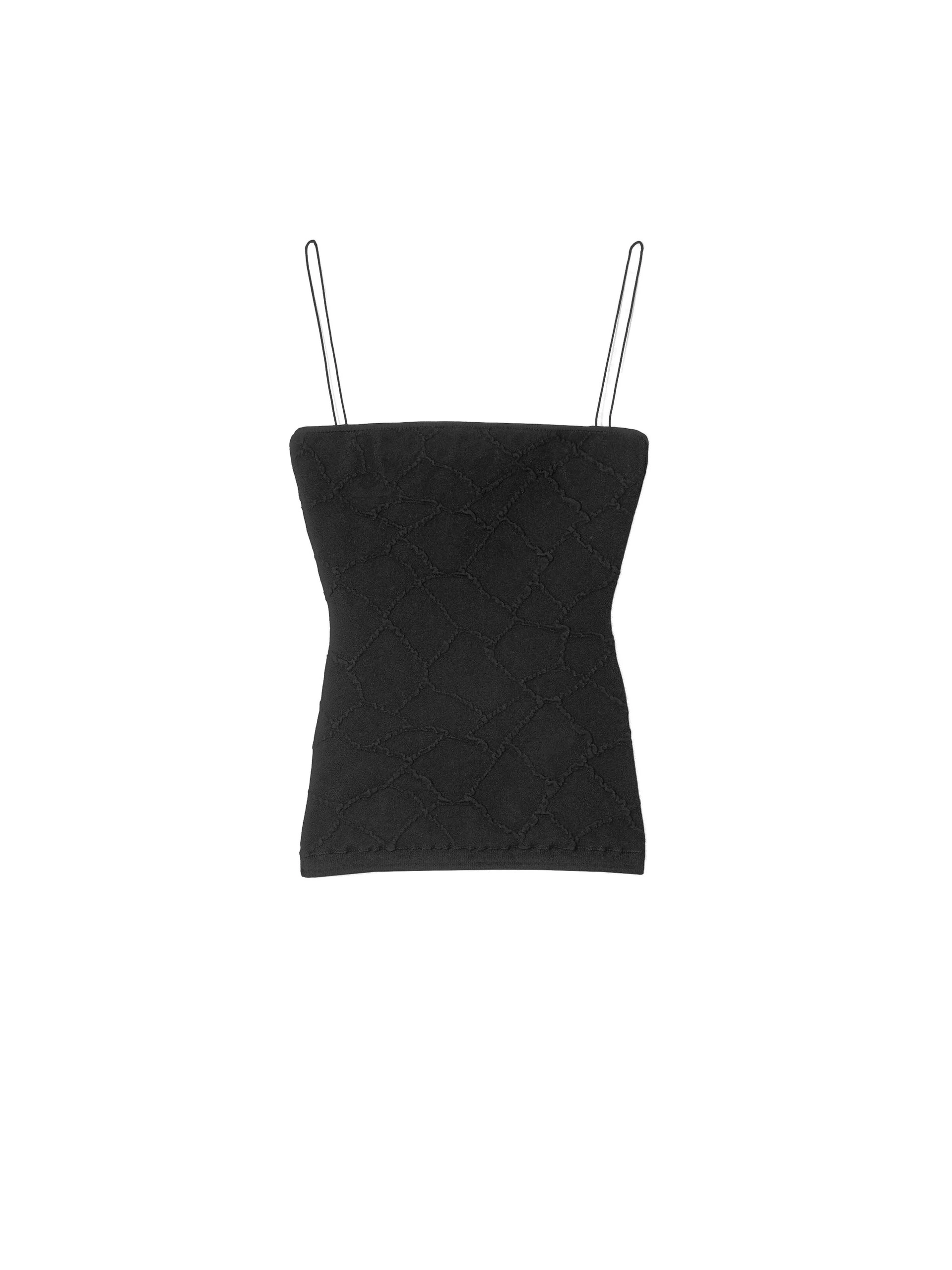 Jacquemus The Giraffe Bustier in Black Jacquemus The Giraffe Bustier in Black | Tops | Coveti