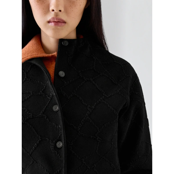 Jacquemus The Giraffe Cardigan in Black | Cardigan | Coveti