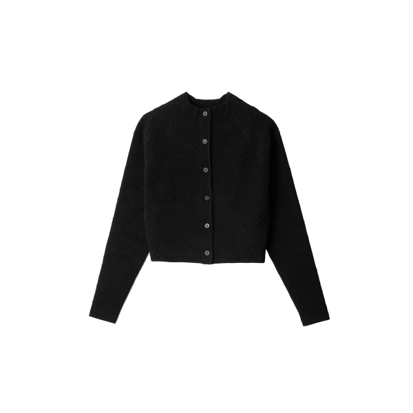 The Giraffe Cardigan in Black