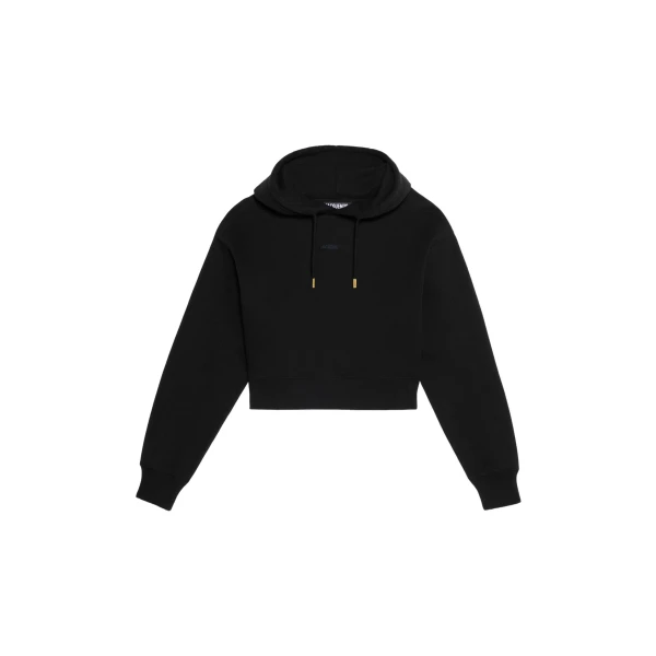 The Gros Grain Hoodie in Black