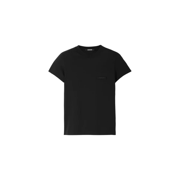 The Gros Grain Short-Sleeve T-Shirt in Black