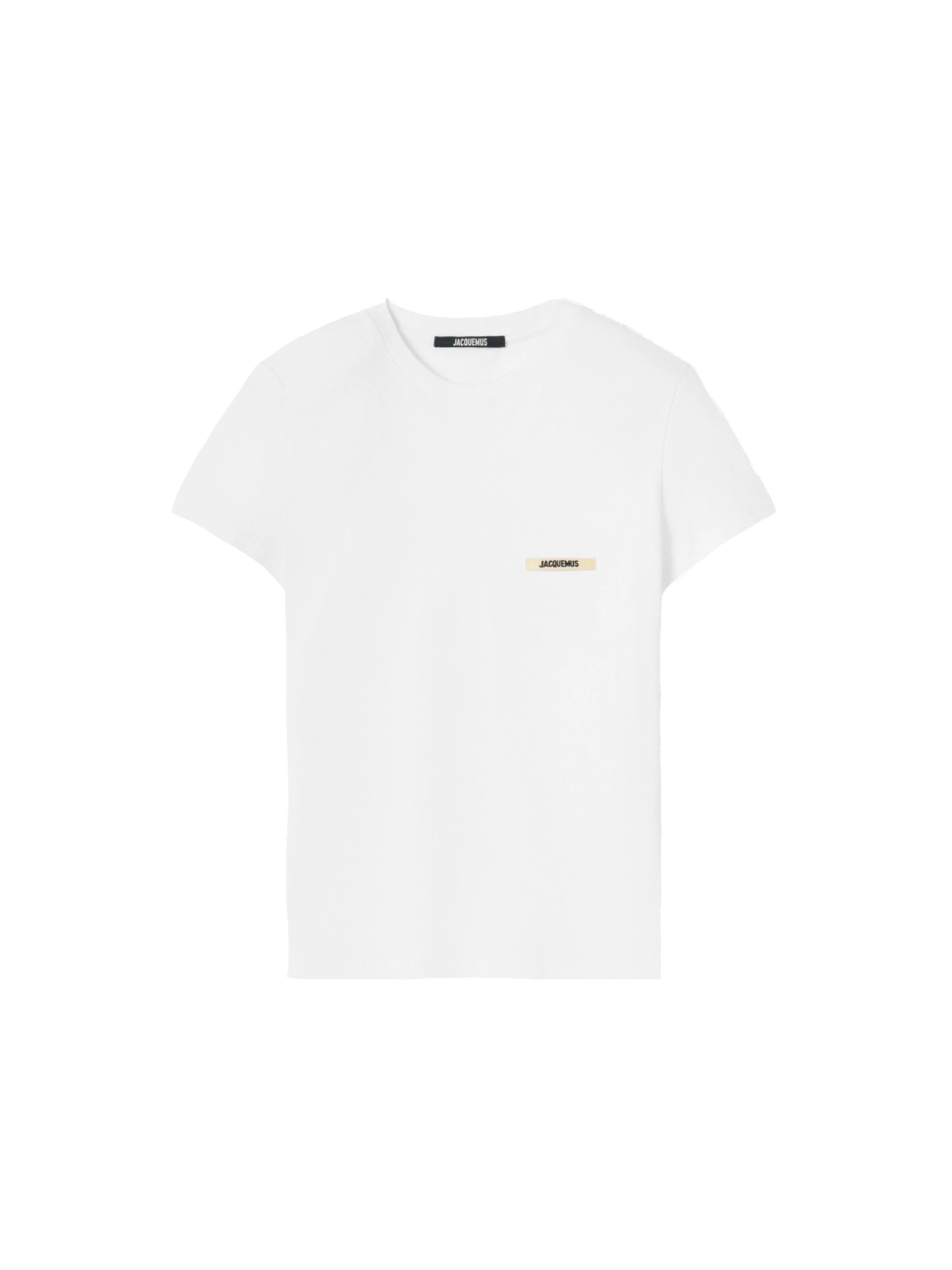 Jacquemus-The-Gros-Grain-Short-Sleeve-T-Shirt-in-White-coveti-white Jacquemus Gros Grain Short-Sleeve T-Shirt top