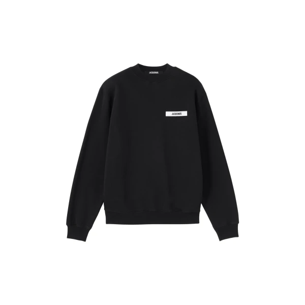 The Gros Grain Sweatshirt in Black