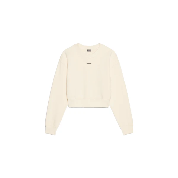 The Gros Grain Sweatshirt in Light Beige