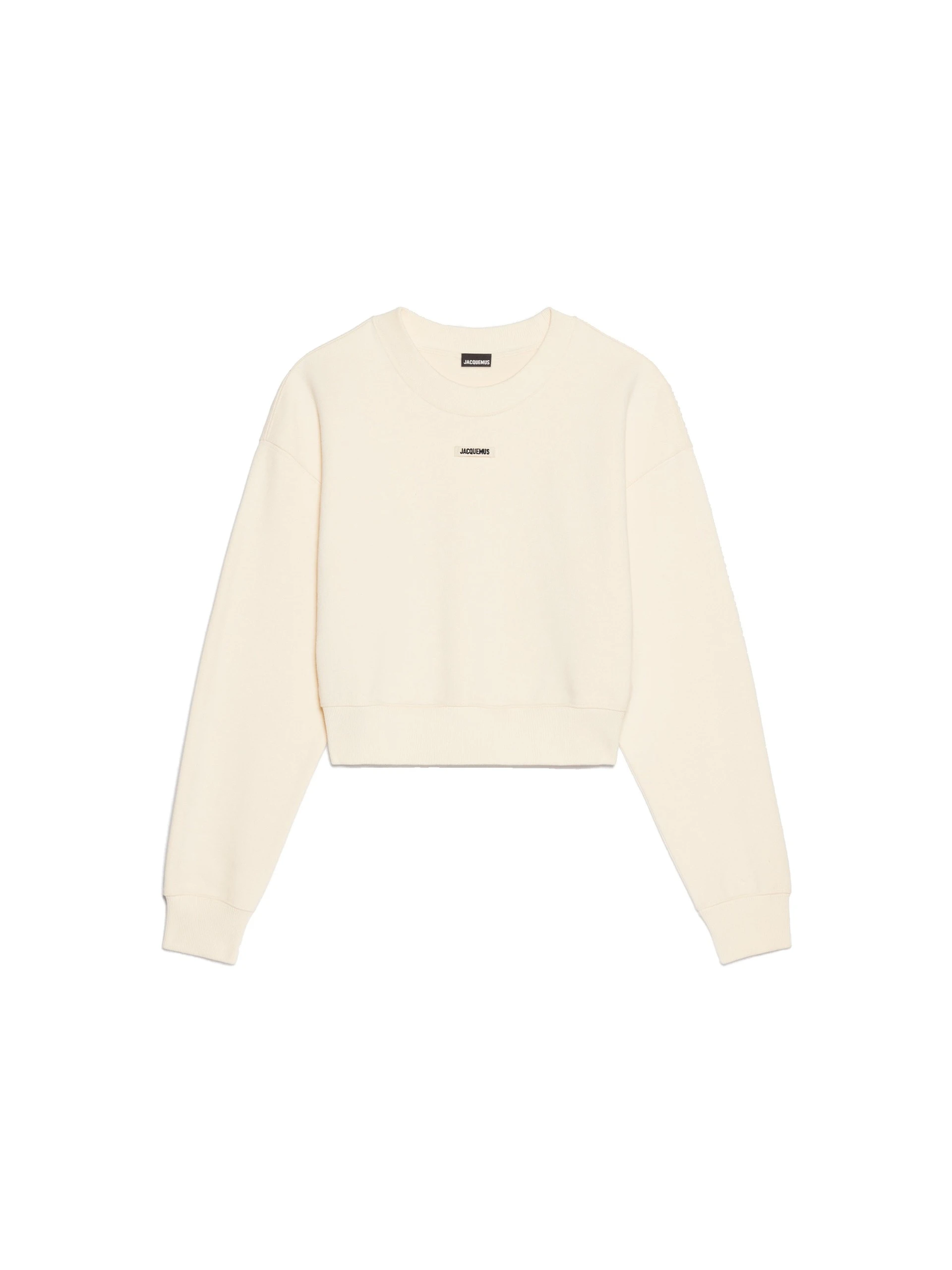 Jacquemus-The-Gros-Grain-Sweatshirt-in-Light-Beige-coveti-white Jacquemus Gros Grain Sweatshirt top