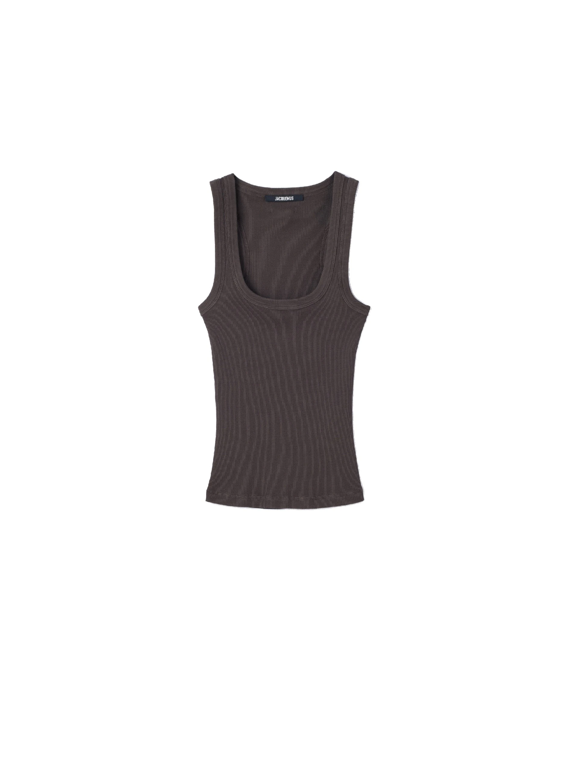 Jacquemus-The-Gros-Grain-Tank-Top-in-Brown-coveti-white Jacquemus Gros Grain Tank Top